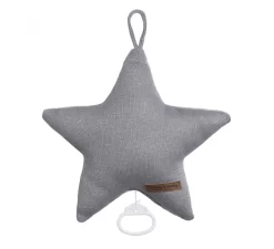 Muziekdoos Ster Sparkle - Zilvergrijs