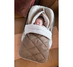 Rock Voetenzak Autostoel - Oker 5 Rock Voetenzak Autostoel - Oker -Babyproducten baby s only rock voetenzak autostoel oker 2