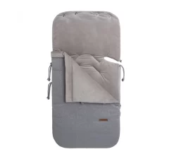 Voetenzak Autostoel Sparkle - Zilvergrijs