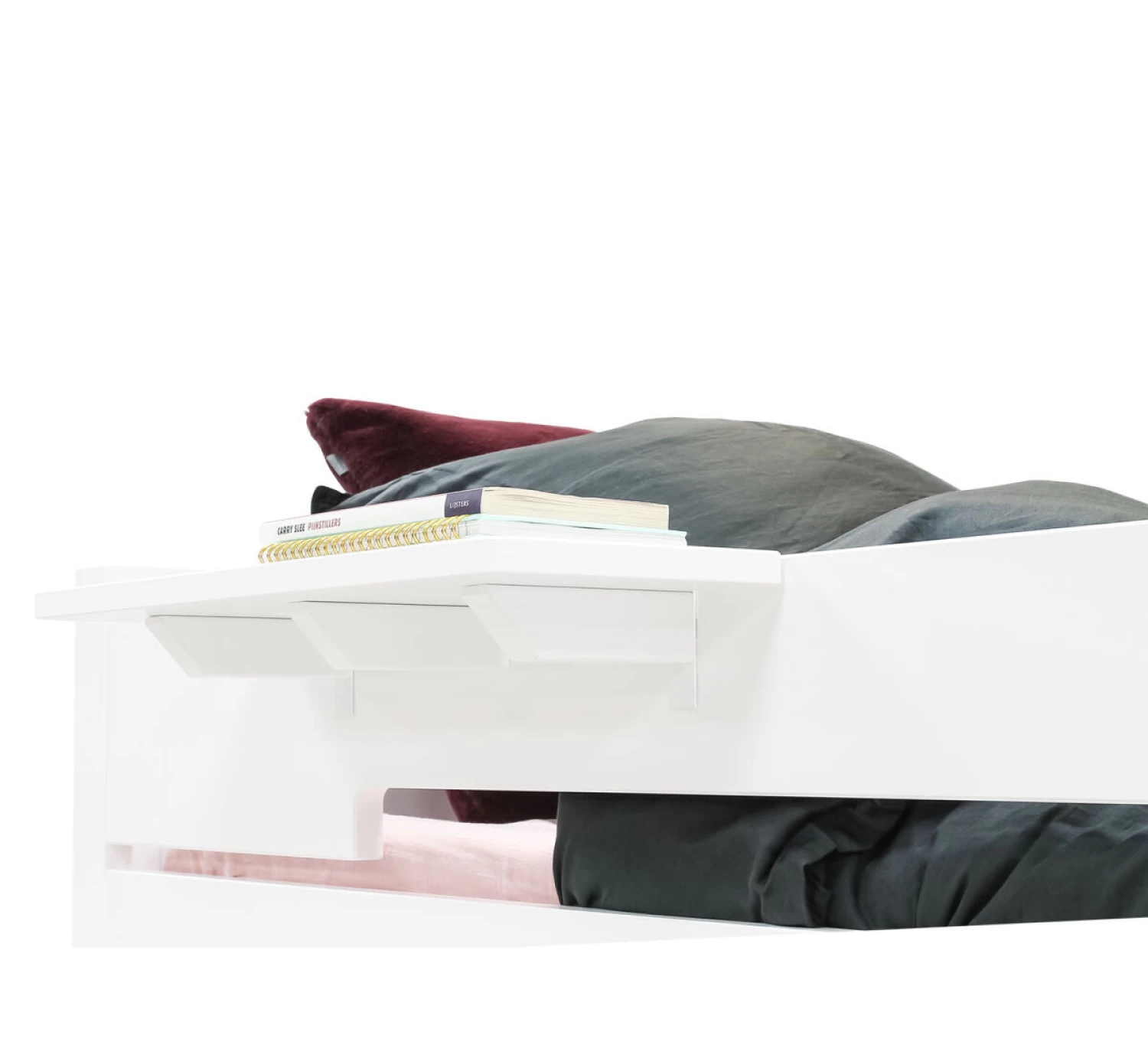 Bedplankje - Wit 2 Bedplankje - Wit - Afbeelding 2