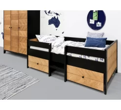 Compactbed Job Met Lades En Trap -Babyproducten bopita compactbed job met lades en trap 6