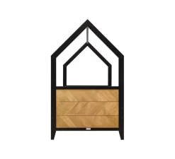 Huisbed Job 90x200 Vintage Honey -Babyproducten bopita huisbed job 90x200 vintage honey 2