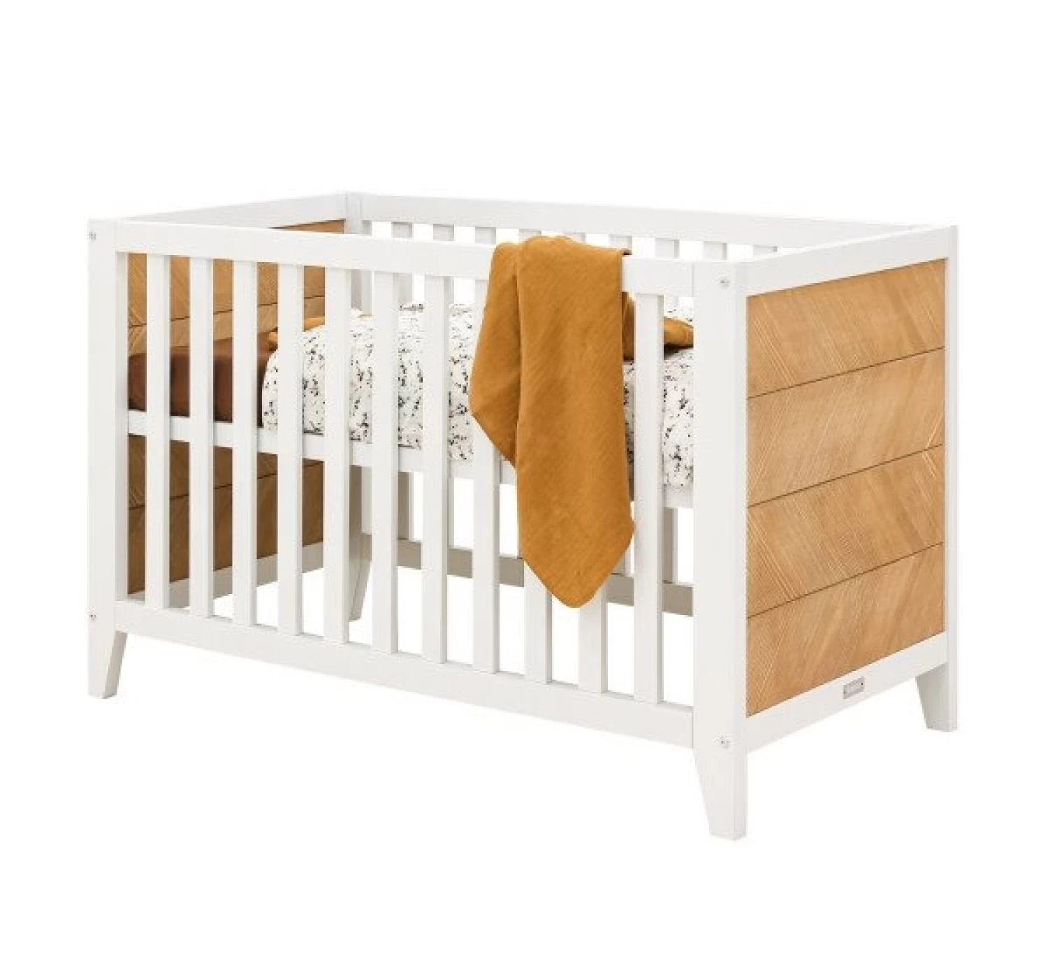 Isa Bed 60x120 - Vintage White 1 Isa Bed 60x120 - Vintage White