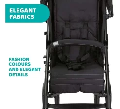 CHICCO Liteway 4 Complete Buggy- Zwart -Babyproducten chicco liteway 4 complete buggy zwart 4