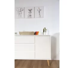 Childhome Mozes Verschoonmand Met Matras -Babyproducten childhome mozes verschoonmand met matras 5