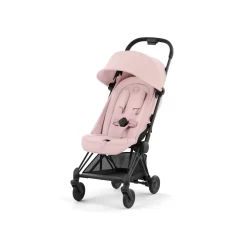 CYBEX Coya Buggy - Matt Black/Peach Pink
