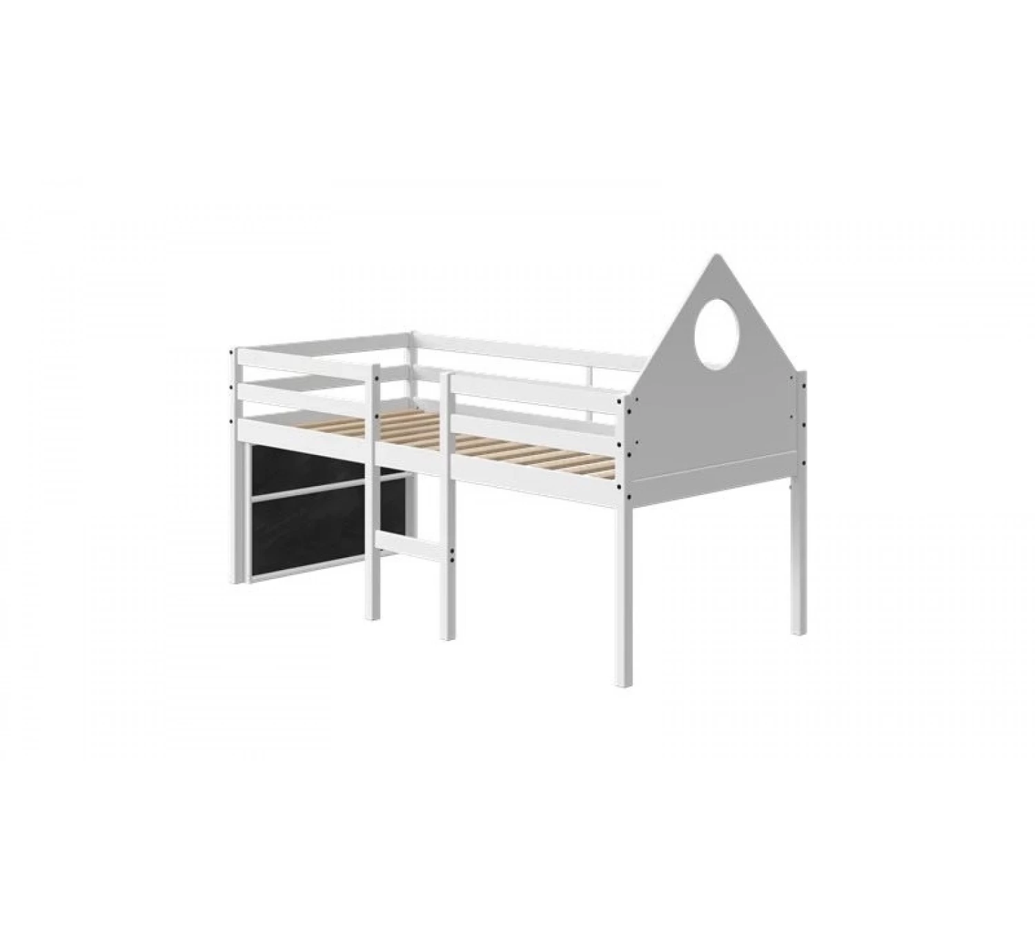 Halfhoogslaper Alfred Met Hoofdeinde 70x160 1 Halfhoogslaper Alfred Met Hoofdeinde 70x160