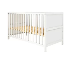 Ledikant Luna Effen 70x140 - White -Babyproducten flexa ledikant luna effen 70x140 white 2