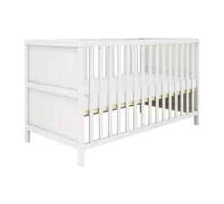 Ledikant Luna Groeven 70x140 - White -Babyproducten flexa ledikant luna groeven 70x140 white 3