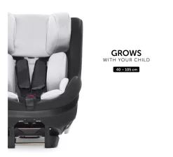 Voorkant -Babyproducten hauck ipro kids i size autostoel caviar 1