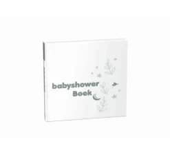 Babyshowerboek - Witgroen