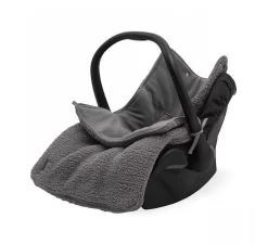 Jollein Voetenzak 3/5 Teddy - Storm Grey