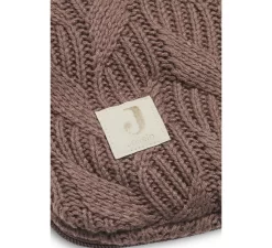Jollein Voetenzak Groep 0+ Spring Knit - Chestnut -Babyproducten jollein voetenzak groep 0 spring knit chestnut 5