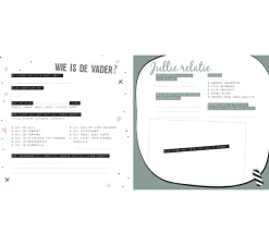 Negen Maandenboek -Babyproducten lantaarn negen maandenboek 3