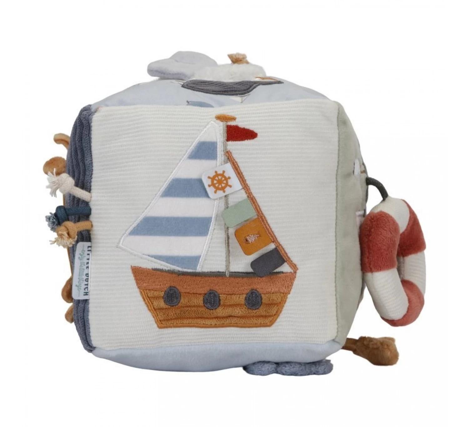 Little Dutch Activiteitenkubus Soft Sailors Bay 1 Little Dutch Activiteitenkubus Soft Sailors Bay
