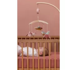 Little Dutch Muziekmobiel Flowers & Butterflies -Babyproducten little dutch muziekmobiel flowers butterflies 9