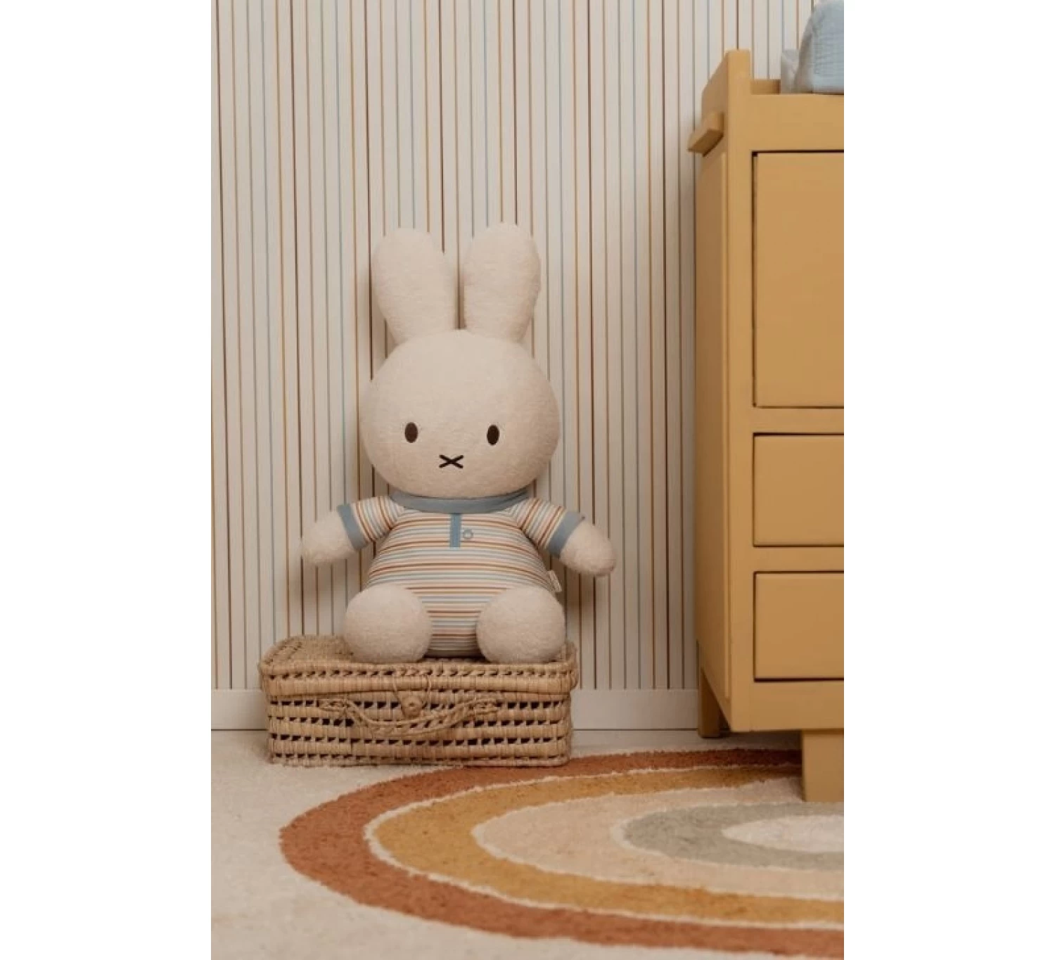 Nijntje&Little Dutch Knuffel 60 Cm Sunny Stripes 2 Nijntje&Little Dutch Knuffel 60 Cm Sunny Stripes - Afbeelding 2