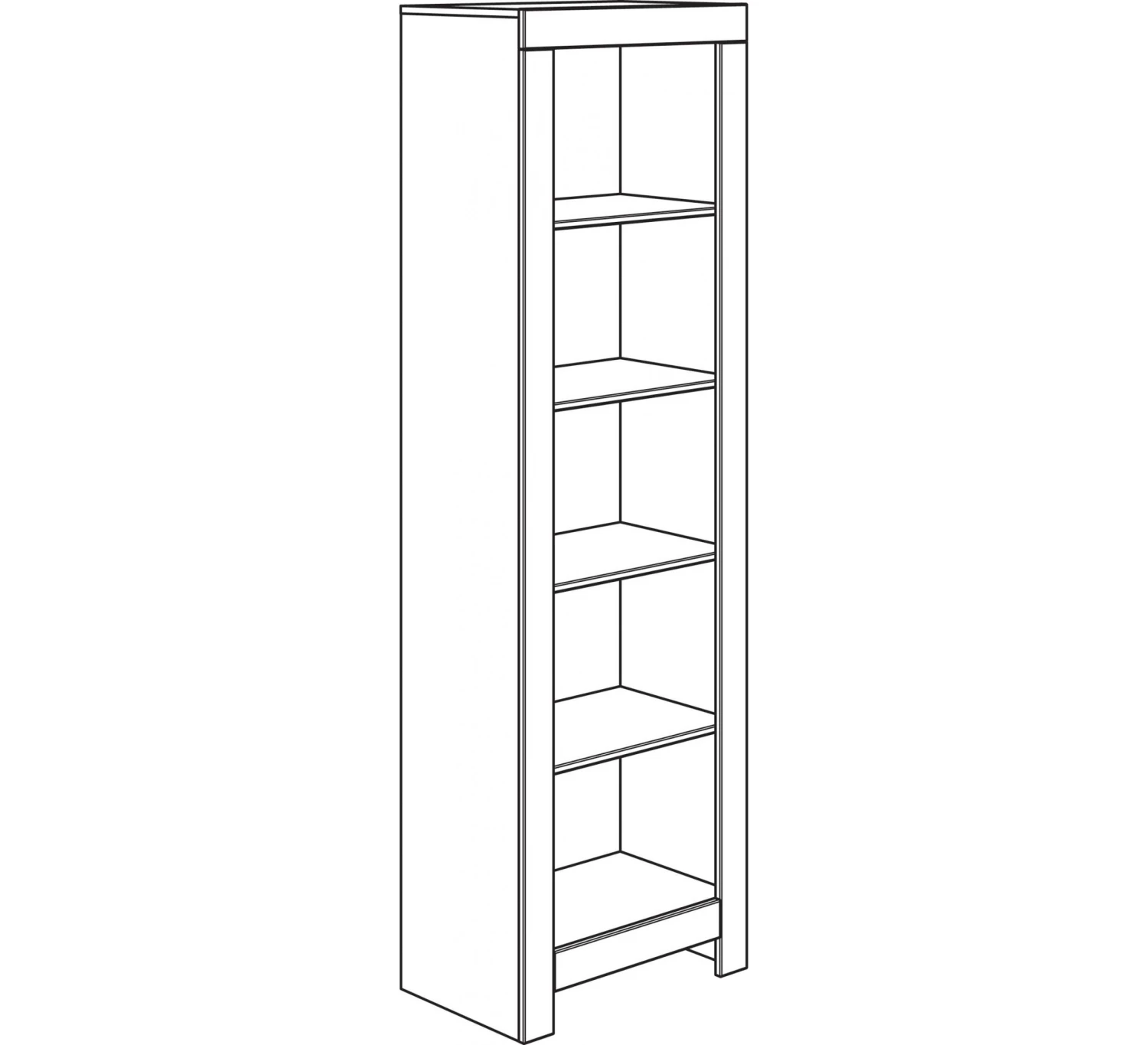 Fiona Open Legkast 2 Fiona Open Legkast - Afbeelding 2