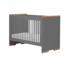Snap Ledikant 60x120cm - Dark Grey -Babyproducten pinio snap ledikant 60x120cm dark grey 2