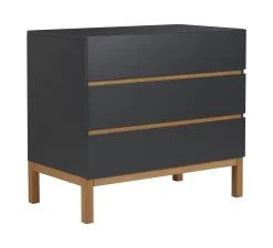 Commode 3-Laden Indigo - Moonshadow 5 Commode 3-Laden Indigo - Moonshadow -Babyproducten quax commode 3 laden indigo moonshadow 2