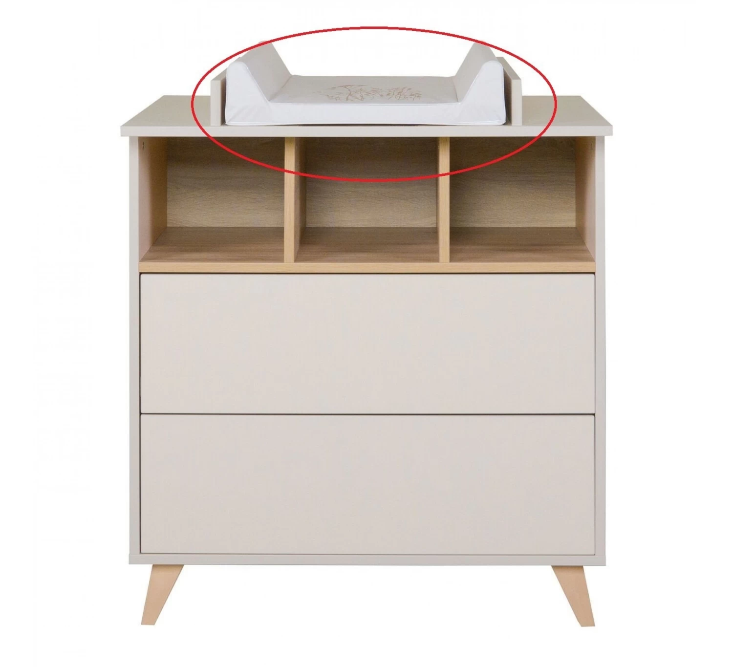 Loft Extensie Commode - Clay 1 Loft Extensie Commode - Clay