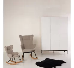Rocking Kids Chair De Luxe - Latte -Babyproducten quax rocking kids chair de luxe latte 2