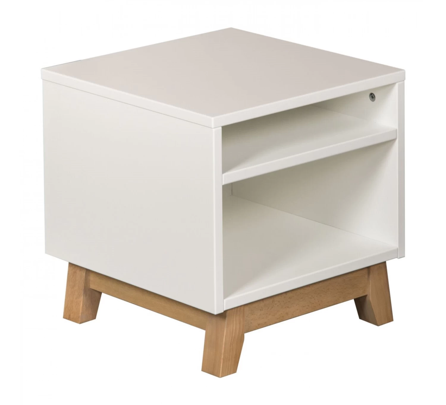 Trendy Nachtkastje - White 1 Trendy Nachtkastje - White