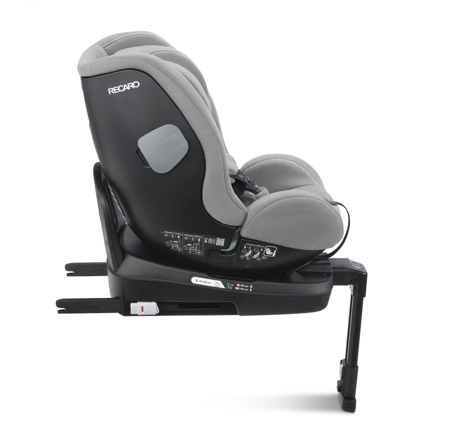 Recaro Salia 125 I-Size - Carbon Grey 4 Recaro Salia 125 I-Size - Carbon Grey - Afbeelding 4