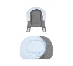 Voorkant 4 Voorkant -Babyproducten stokkeAR nomiAR baby set kussen grey blue 1