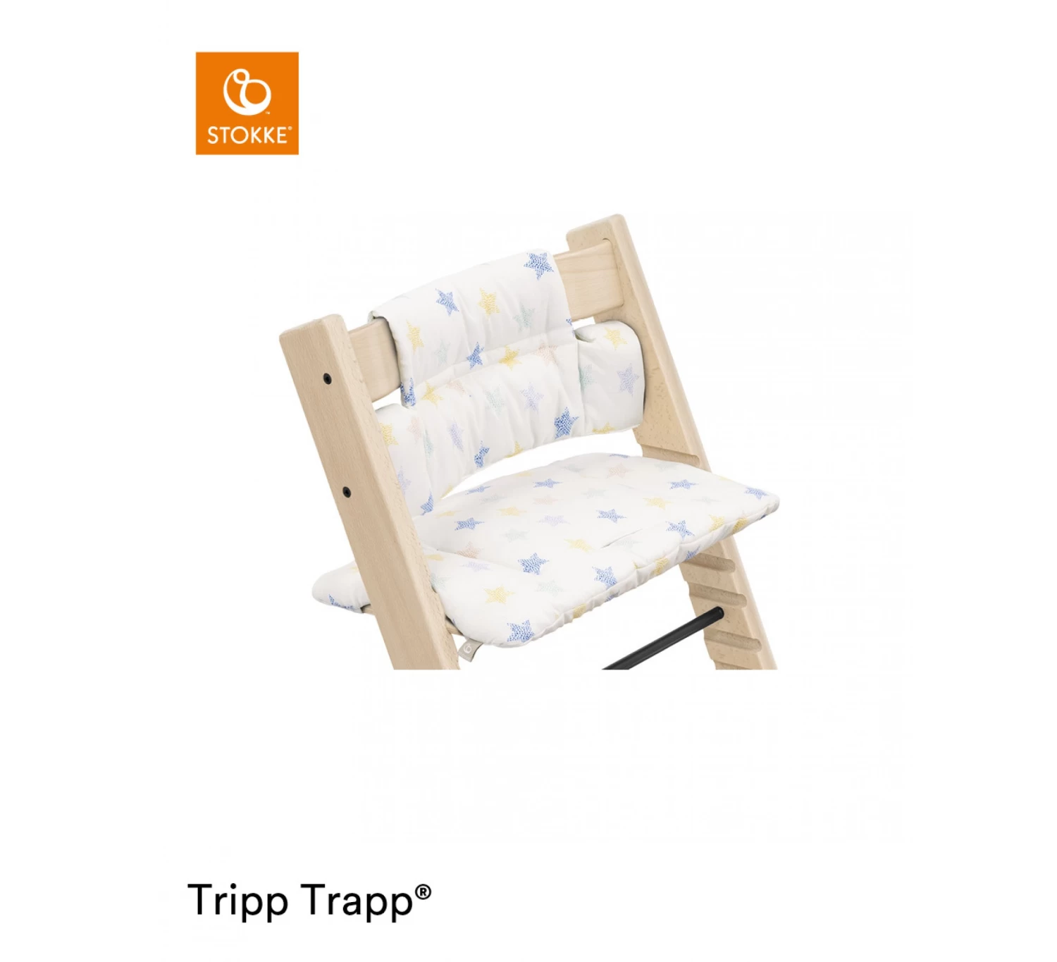 Stokke Tripp Trapp® Classic Kussen - Stars Multi 3 Stokke Tripp Trapp® Classic Kussen - Stars Multi - Afbeelding 3