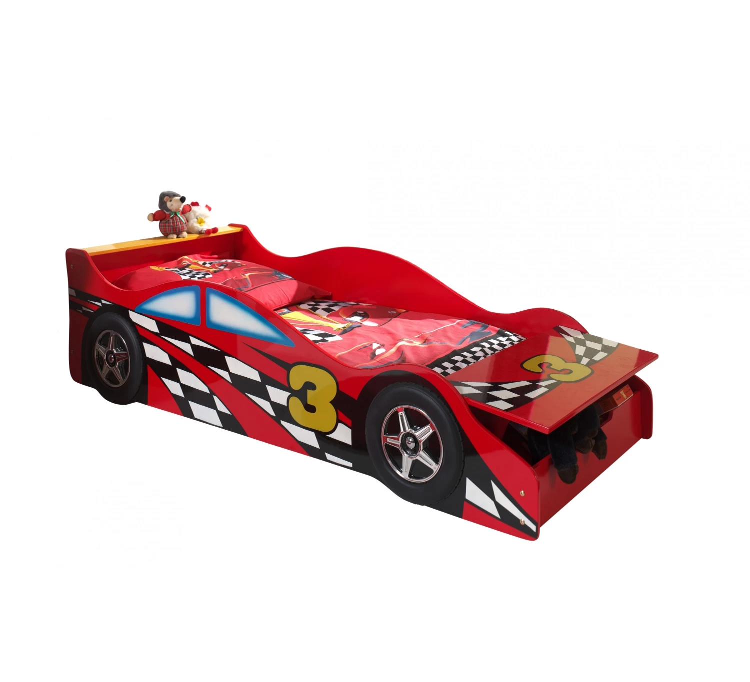 Race Autobed Rood 70X140Cm 1 Race Autobed Rood 70X140Cm